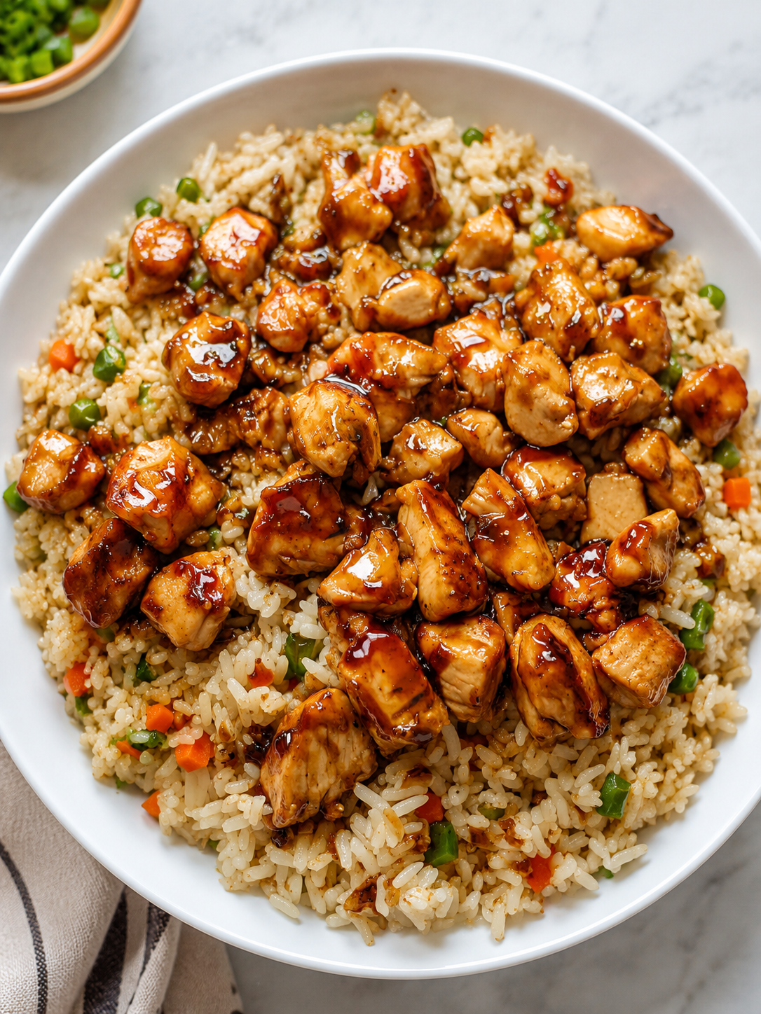 Honey BBQ Chicken and Rice Skillet featured image
