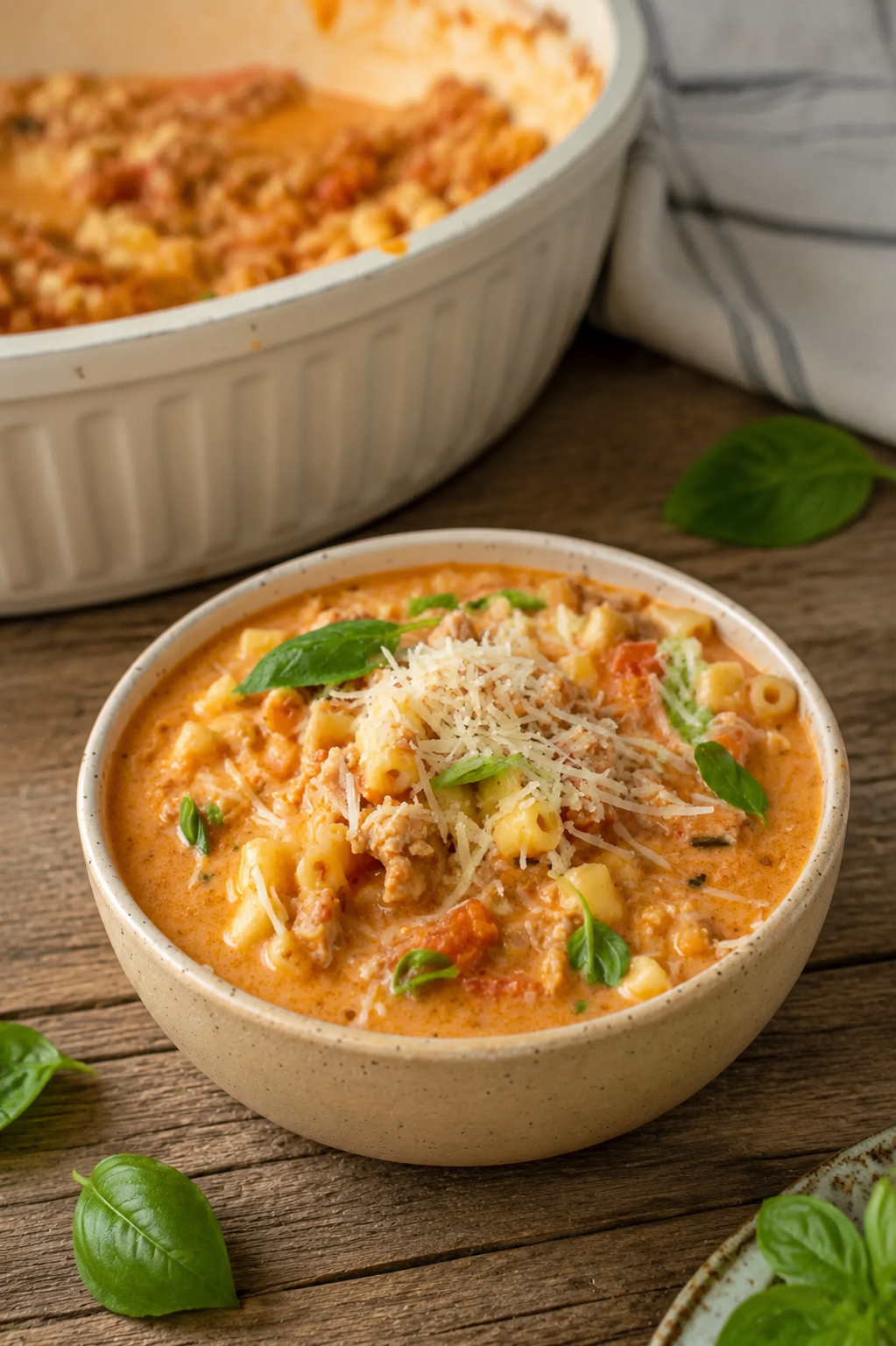 Creamy Parmesan Italian Sausage Soup for Cold Nights featured image