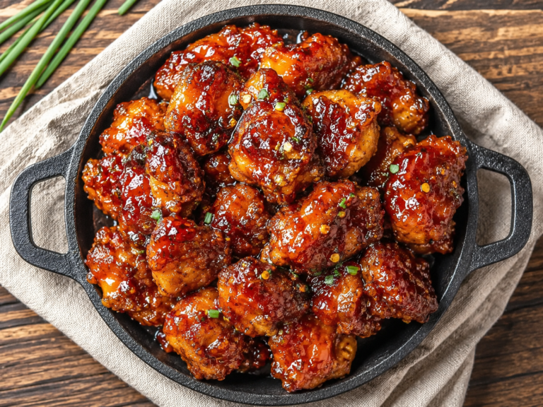 Sticky Sweet Bourbon Chicken, Just 5 Ingredients featured image