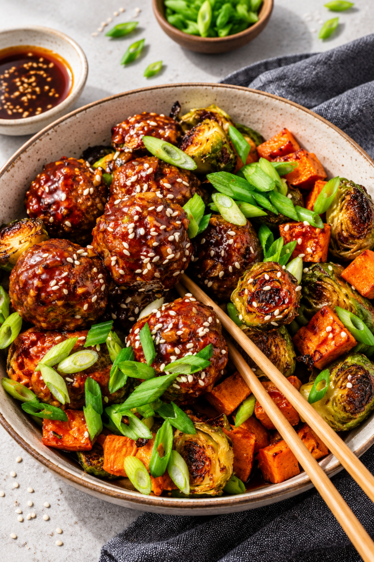 Korean BBQ Meatballs featured image