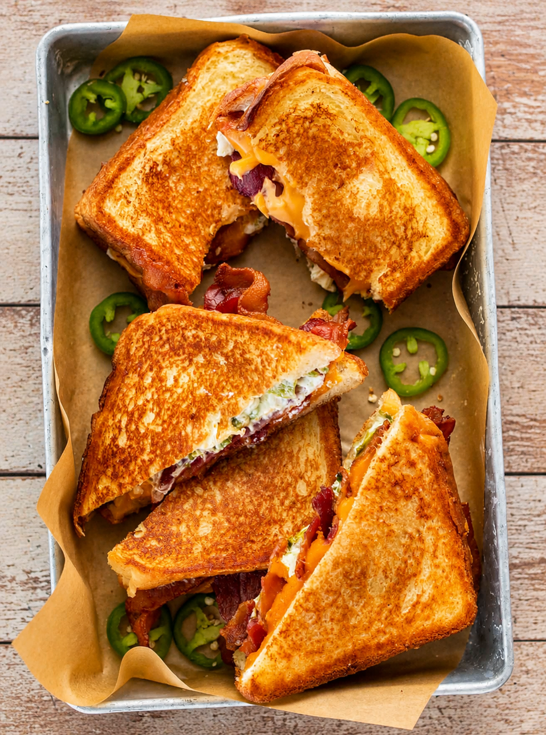 Roasted Jalapeno Popper Grilled Cheese featured image