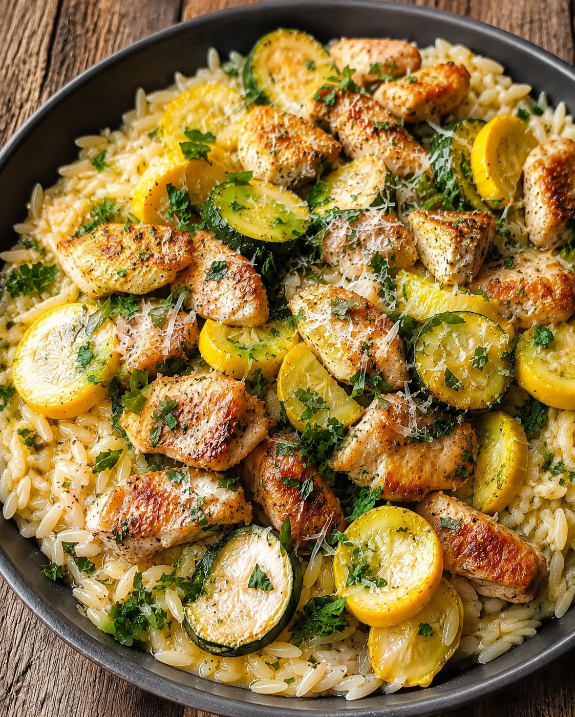 Healthy Chicken Breast with Zucchini and Squash featured image