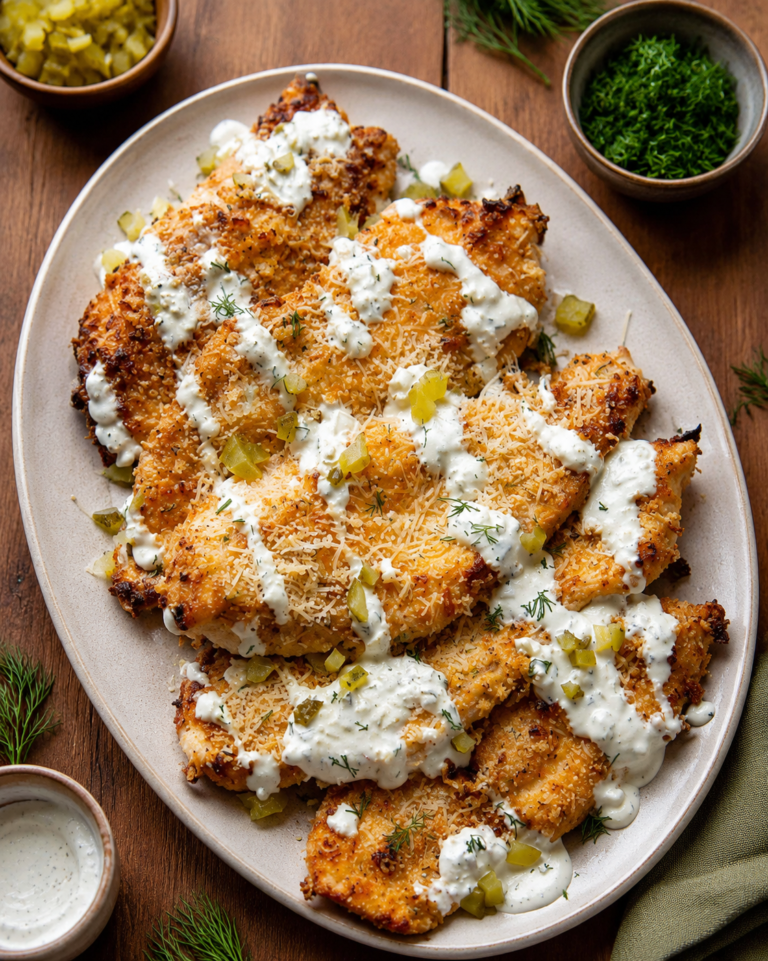 Dill Pickle Parmesan Chicken featured image