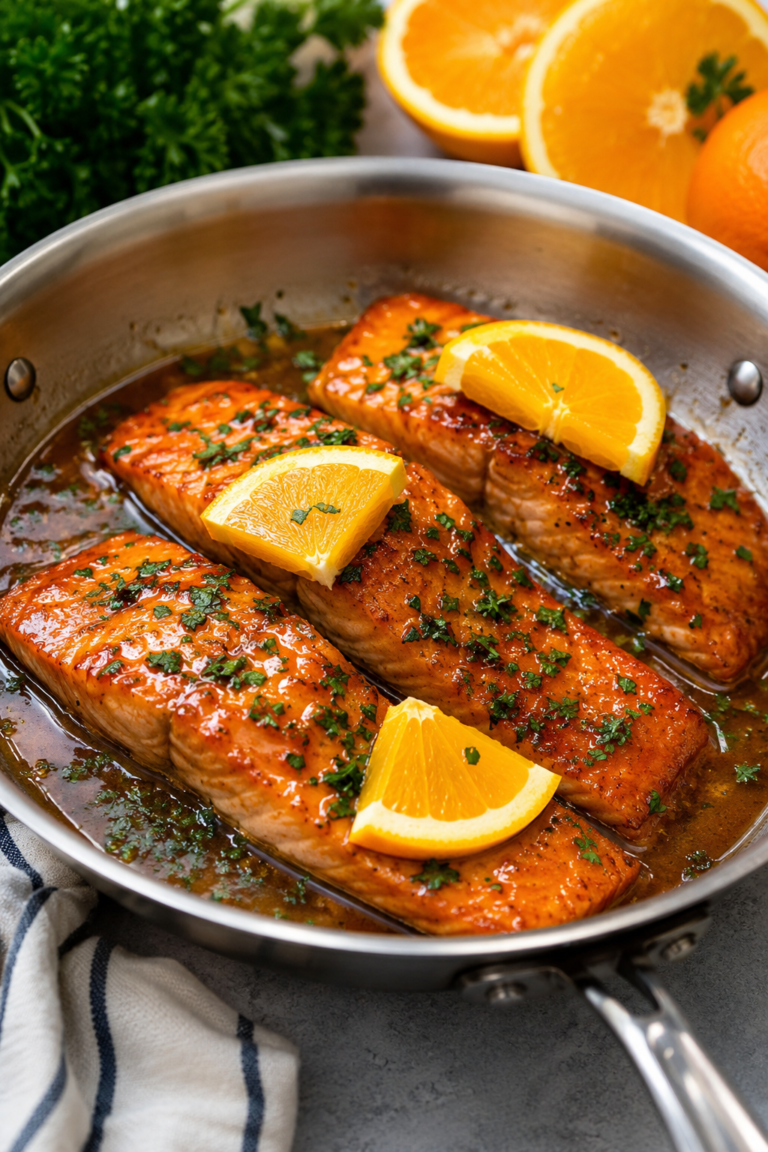 Orange Glazed Salmon featured image