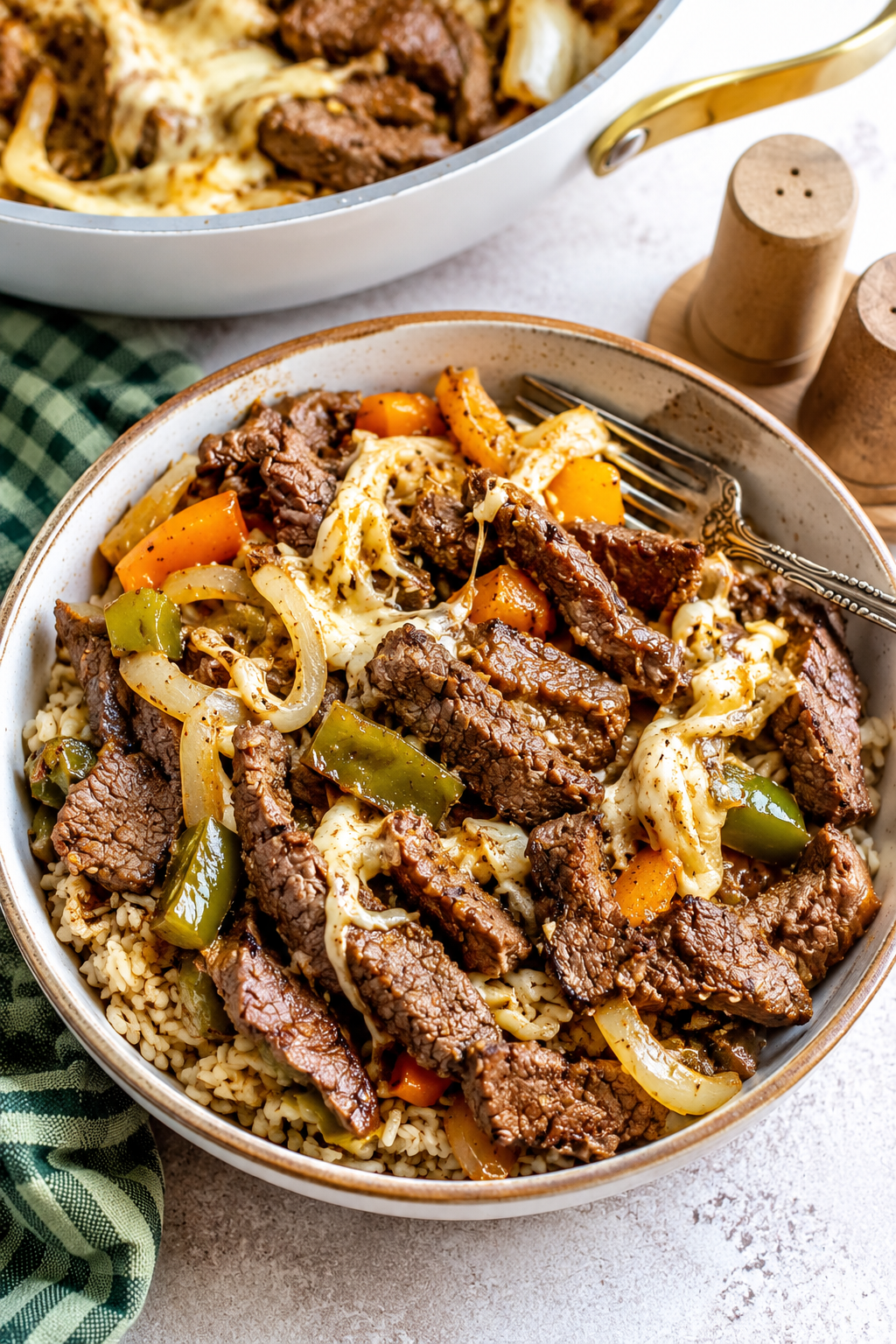 Philly Cheesesteak Bowls featured image