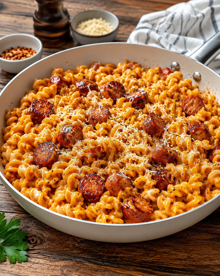 One-Pot Honey BBQ Sausage Pasta for Busy Nights featured image