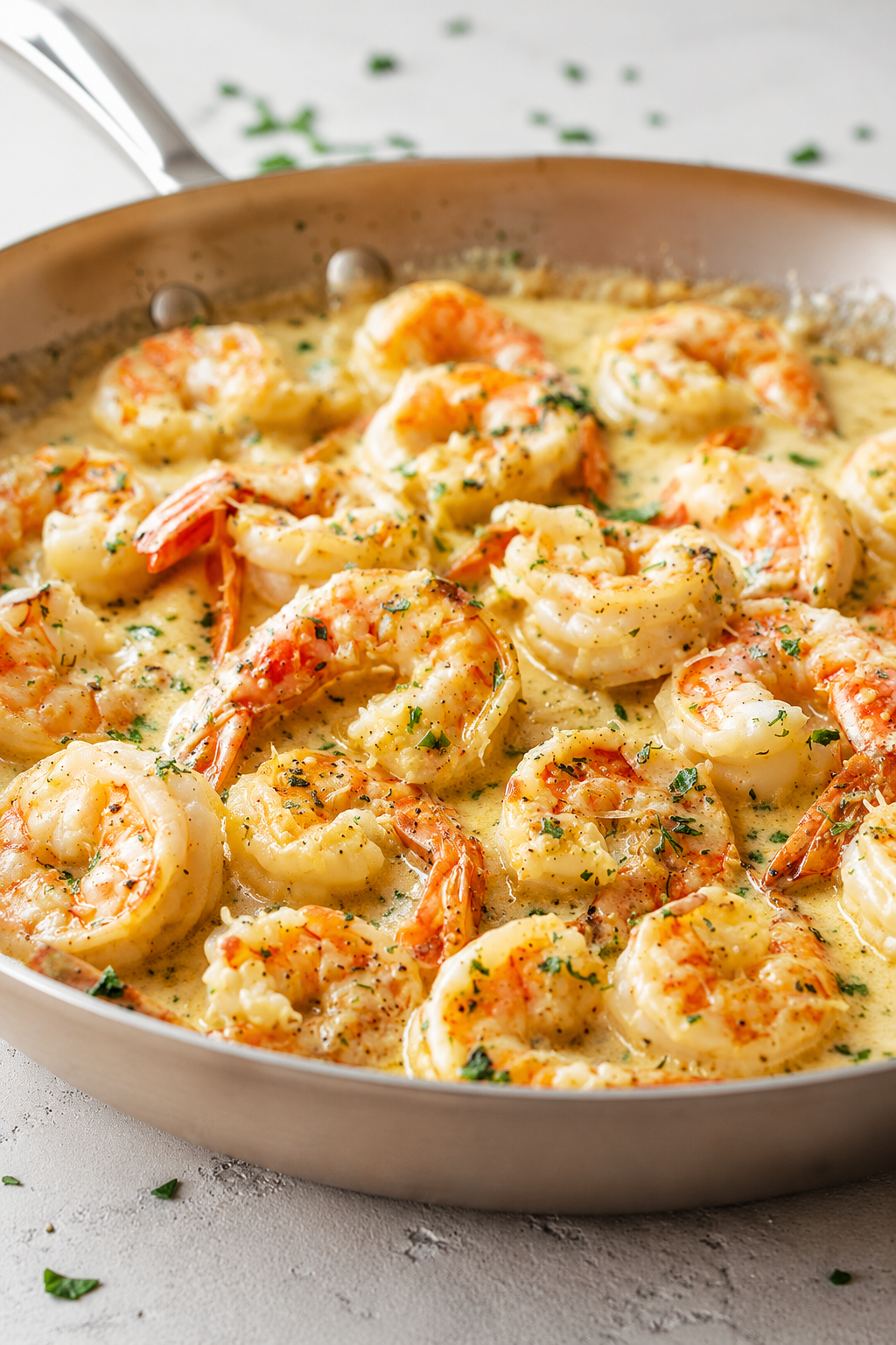 Creamy Garlic Parmesan Shrimp in 20 Minutes featured image