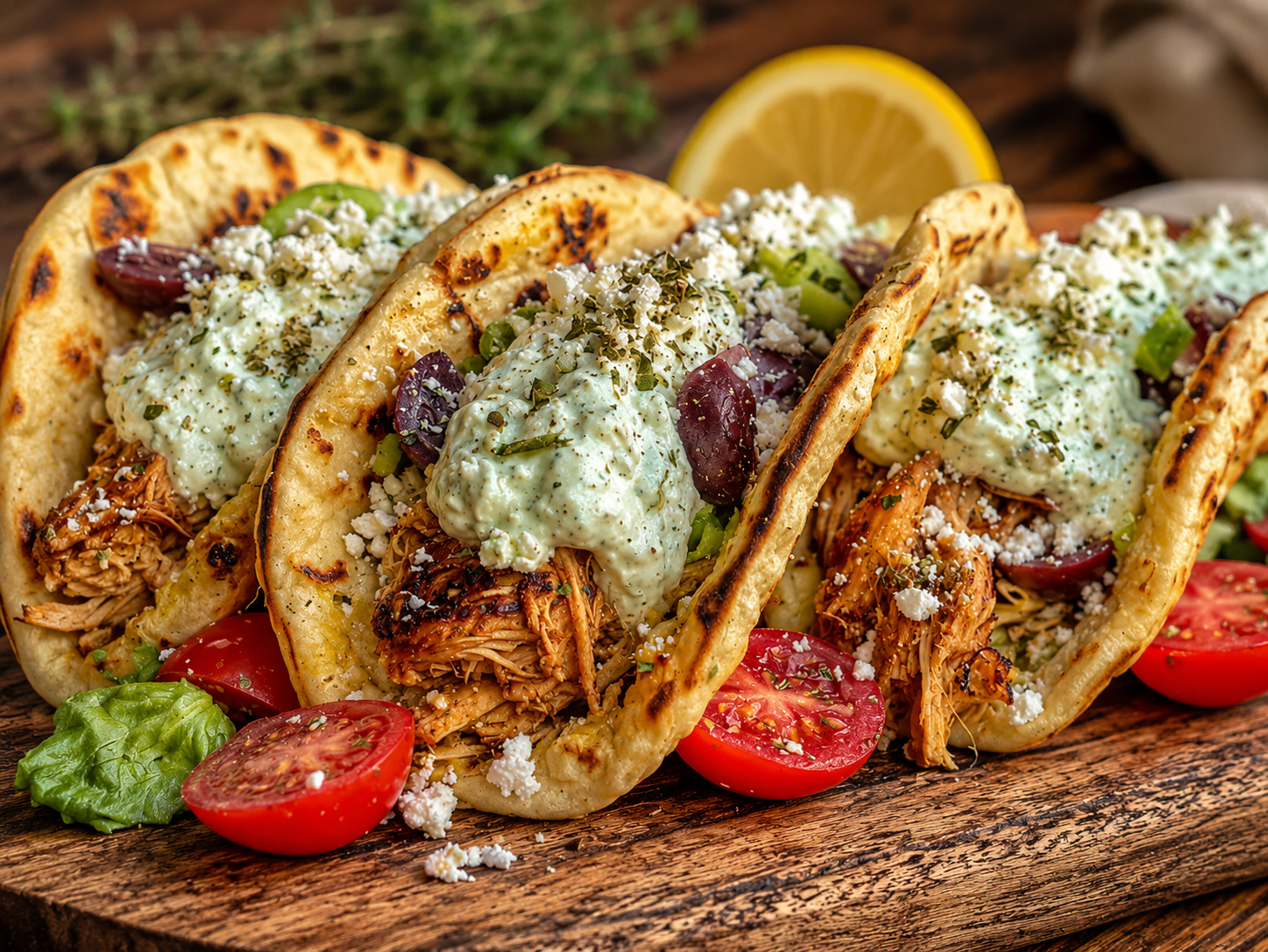 Slow Cooker Chicken Gyros featured image