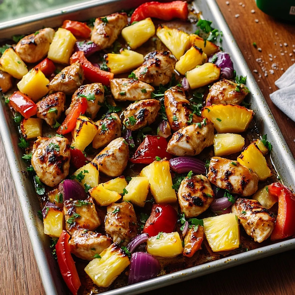 Hawaiian Chicken Sheet Pan featured image