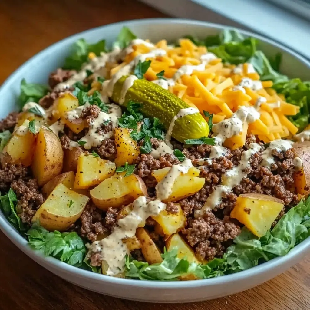 Ground beef being smashed flat in a hot skillet