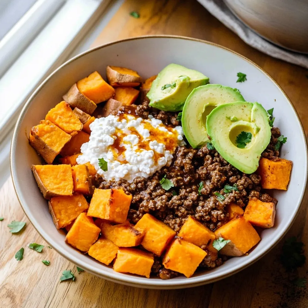 Viral Hot Honey Ground Beef Bowl featured image