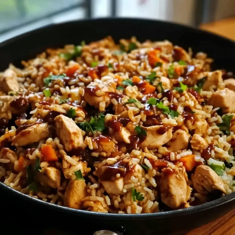One-Pan Bold Honey BBQ Chicken Rice featured image