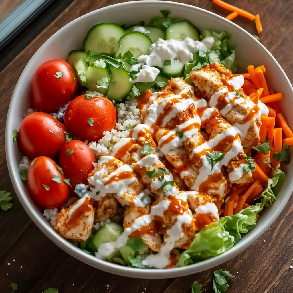 Buffalo Chicken Protein Bowl featured image