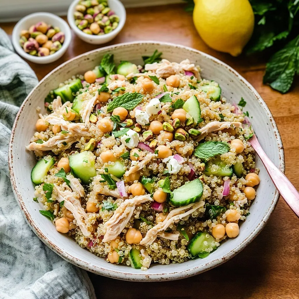 High Protein Jennifer Aniston Salad featured image