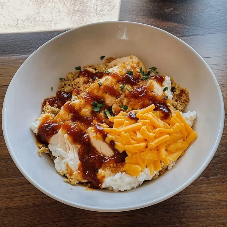 High Protein BBQ Ranch Chicken Bowl featured image