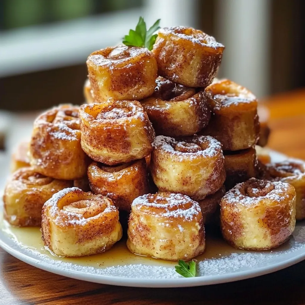 Cinnamon Roll French Toast Bites featured image