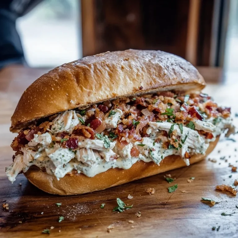 Chopped Chicken Bacon Ranch Sandwich featured image