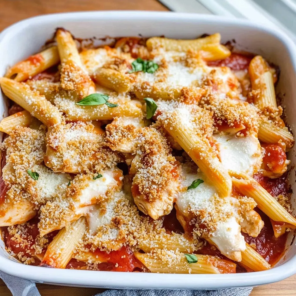 Chicken Parmesan Casserole featured image