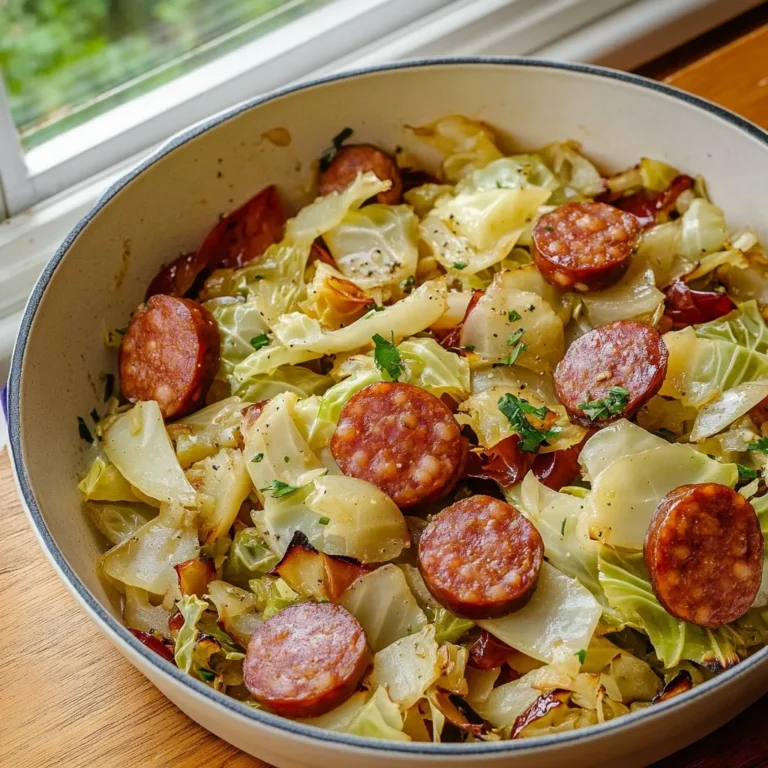 Easy Sausage and Cabbage Stir Fry featured image