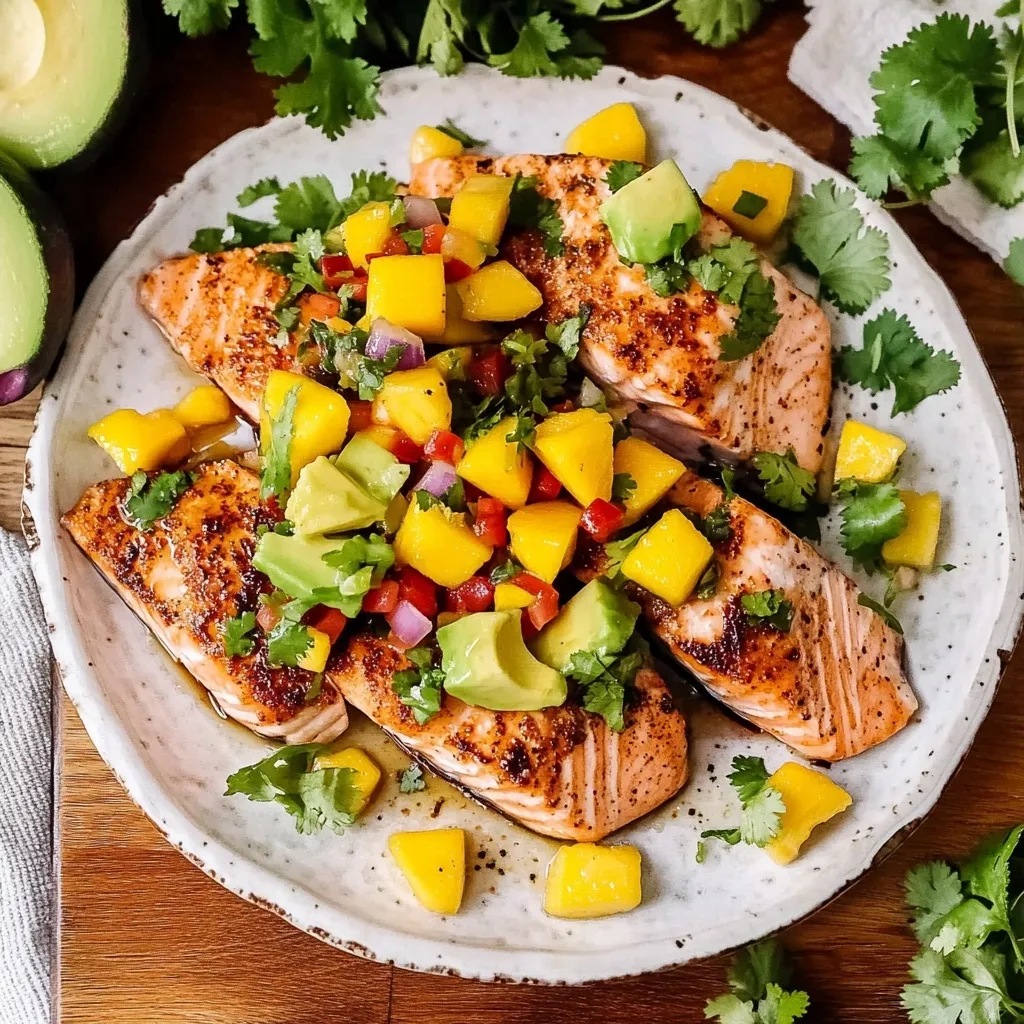 Salmon with Mango Salsa featured image