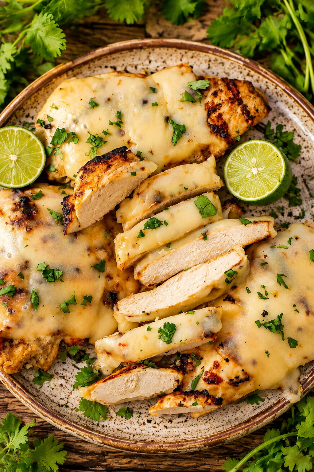 Grilled Salsa Verde Pepper Jack Chicken featured image