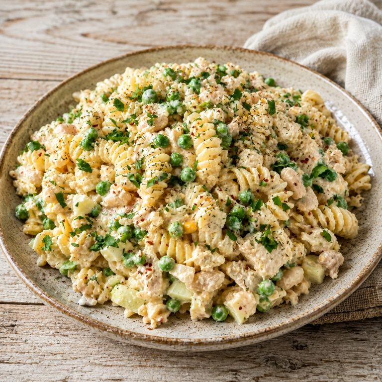 Easy Tuna Pasta Salad, High Protein and Actually Filling featured image