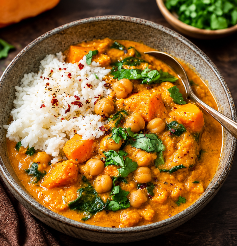 Sweet Potato and Chickpea Curry featured image