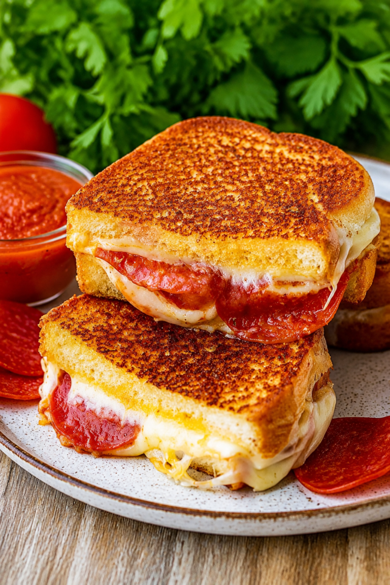 Pizza Grilled Cheese, Two Favorites in One Sandwich featured image