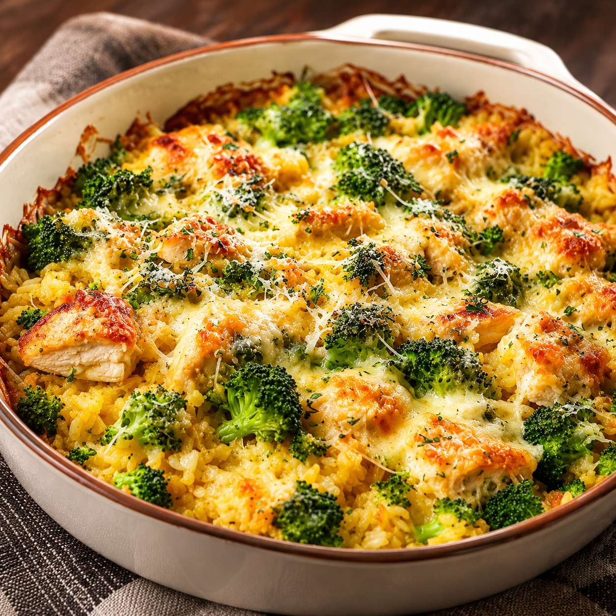 Chicken Broccoli Rice Casserole featured image