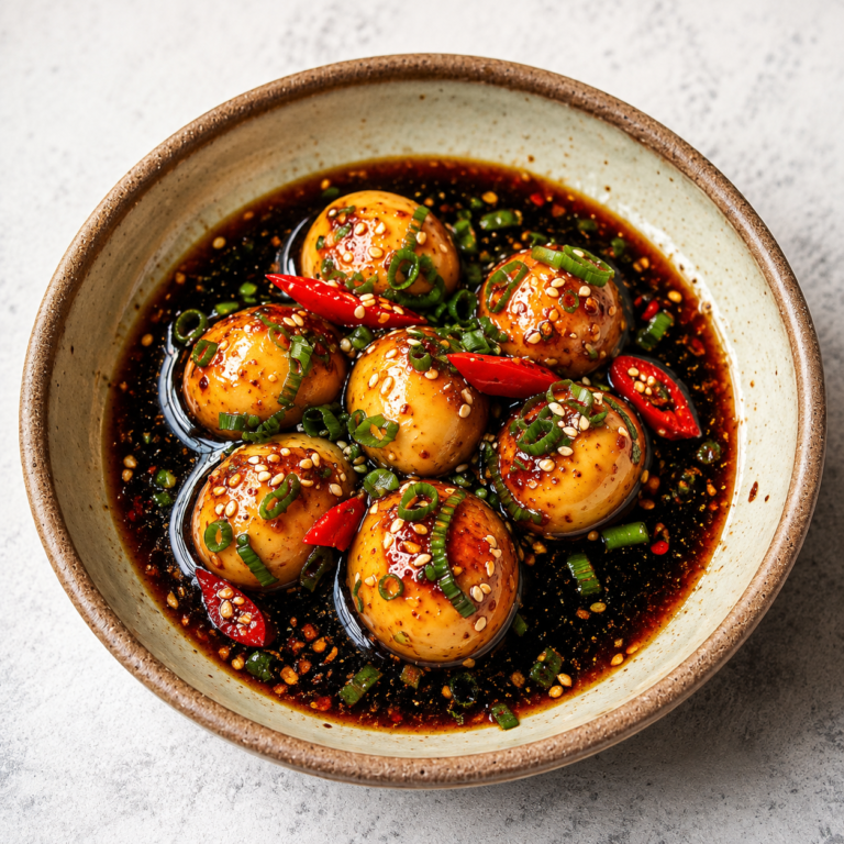 Korean Soy Marinated Eggs featured image