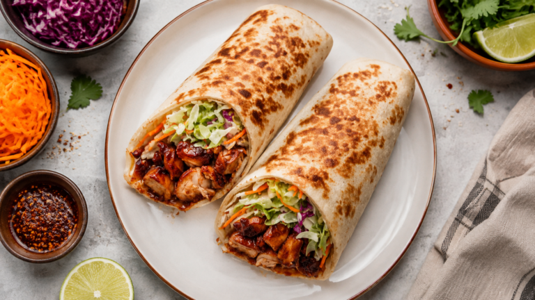 Teriyaki Chicken Wraps for Lunch or Dinner featured image