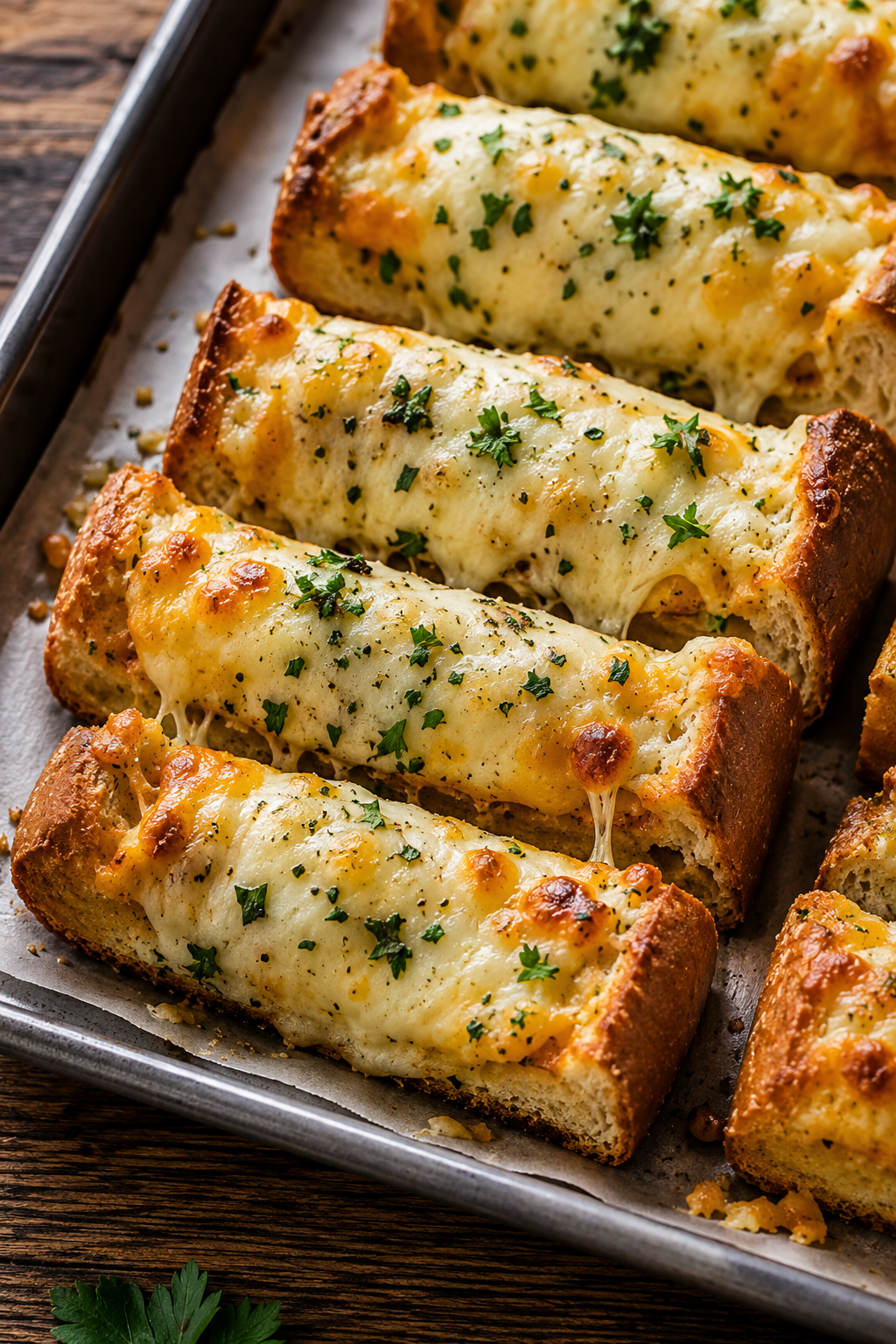 Easy Cheesy Garlic Bread featured image