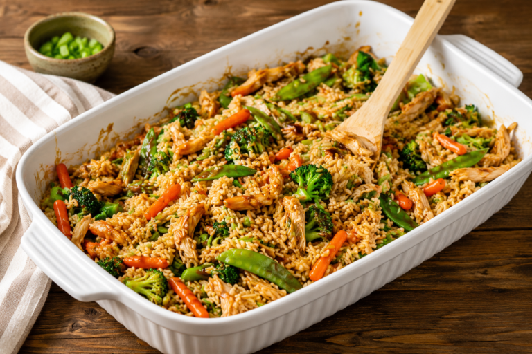 Teriyaki Chicken Casserole featured image