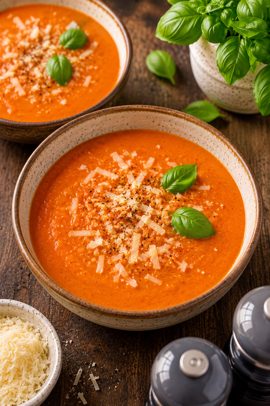 High Protein Tomato Soup with Cottage Cheese featured image