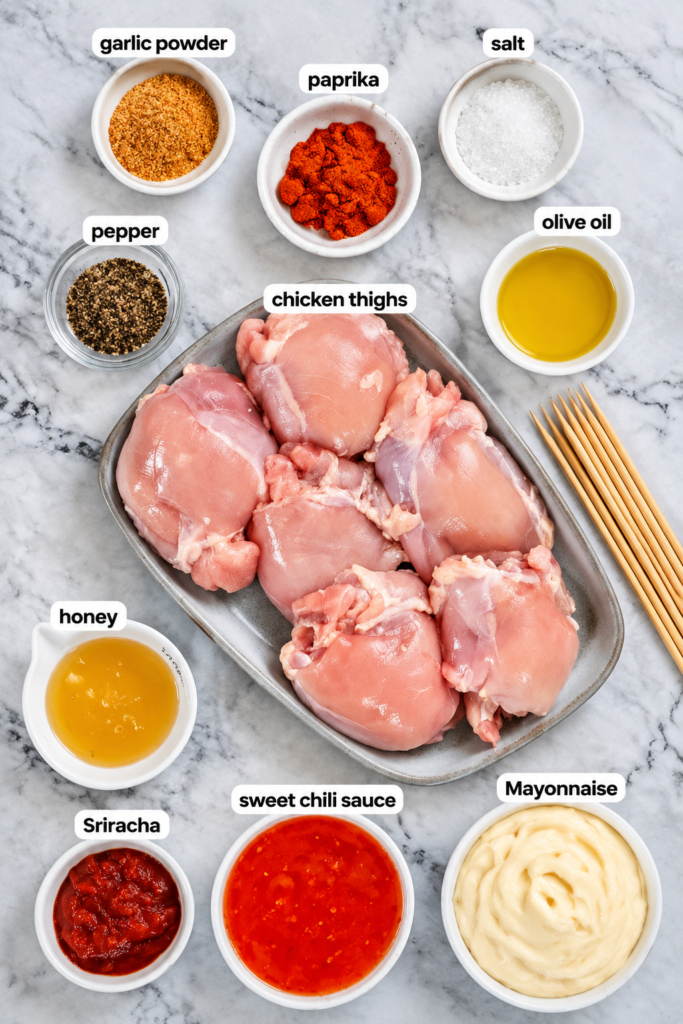 Bang bang sauce whisked together in a bowl