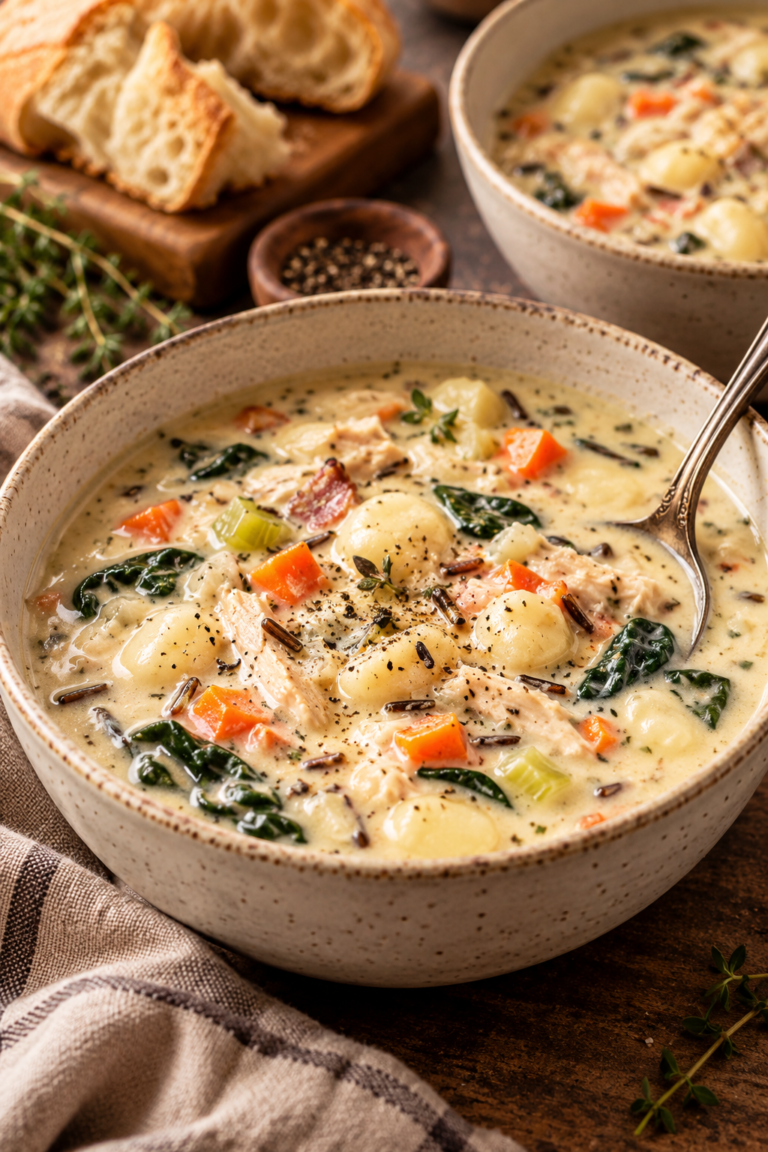 Crockpot Chicken Gnocchi Soup featured image
