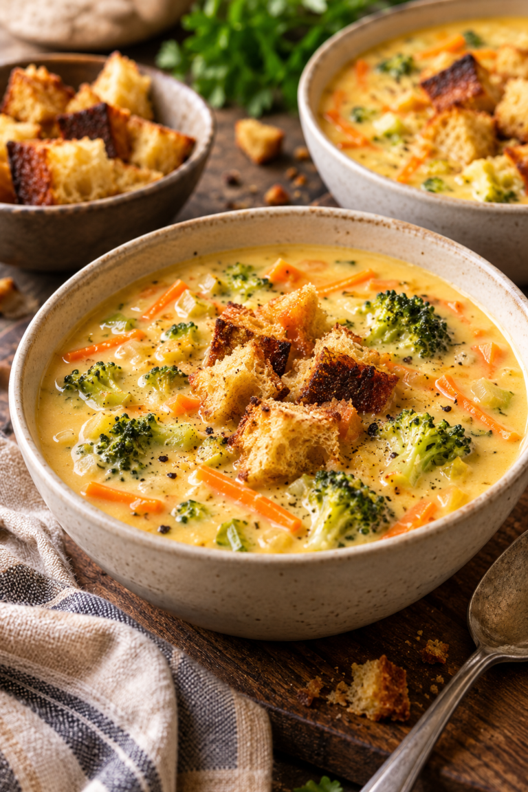 Broccoli Cheddar Soup featured image