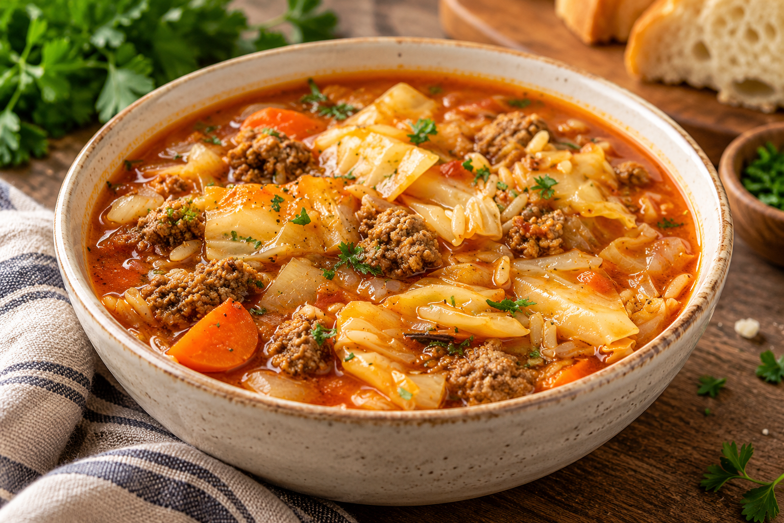 Cabbage Roll Soup